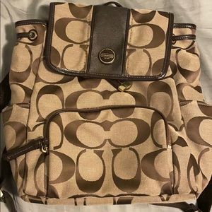 Coach backpack